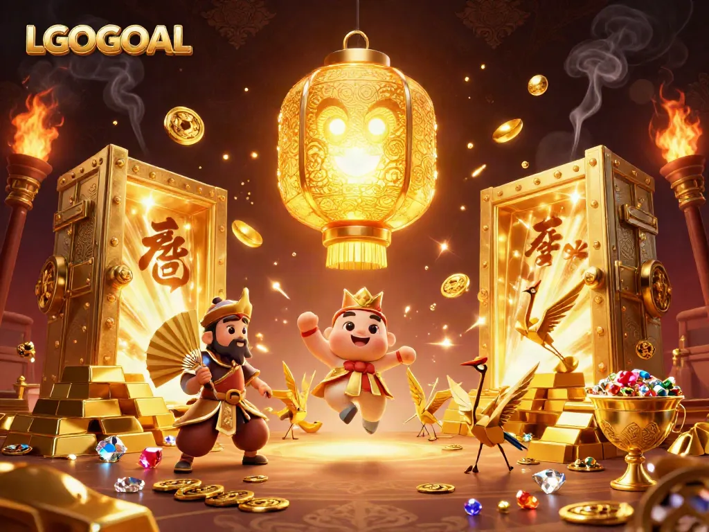 Engage in thrilling gameplay on LGOGOAL's vibrant casino platform with stunning visuals and lucky symbols.