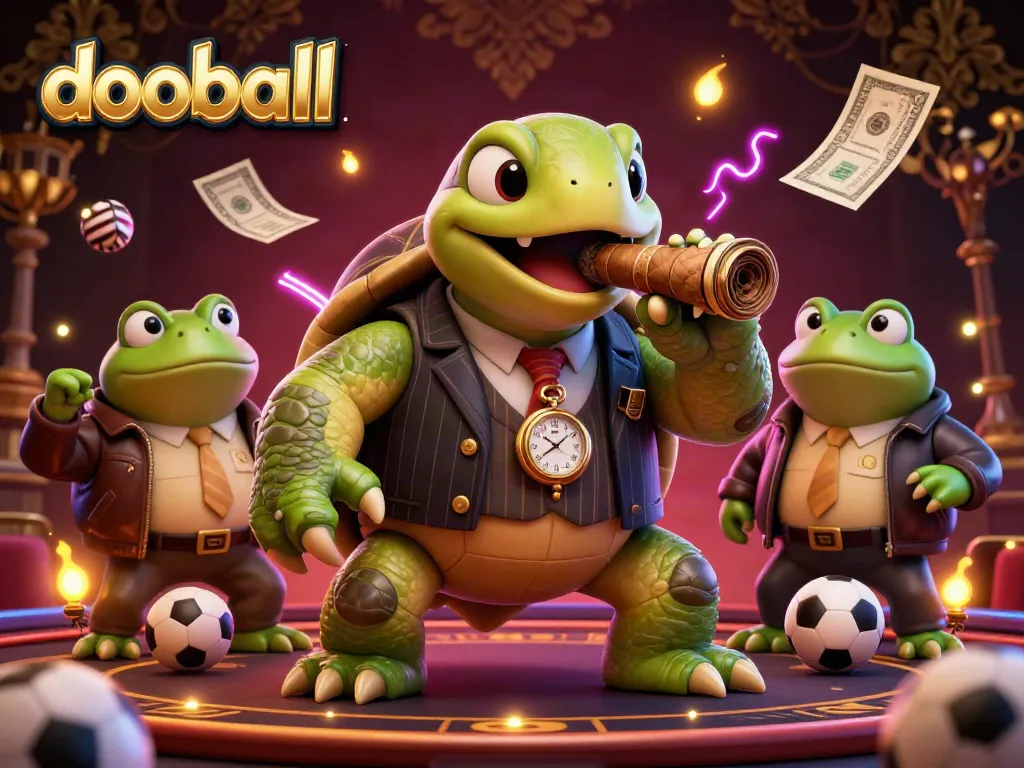 Experience dooball with our premium sports betting champions in dynamic 3D illustration.