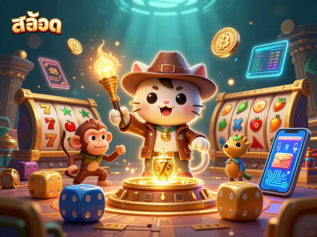 หมุนสล็อตเพื่อชนะรางวัลใหญ่ในเกมสล็อตที่มีสีสันสวยงาม