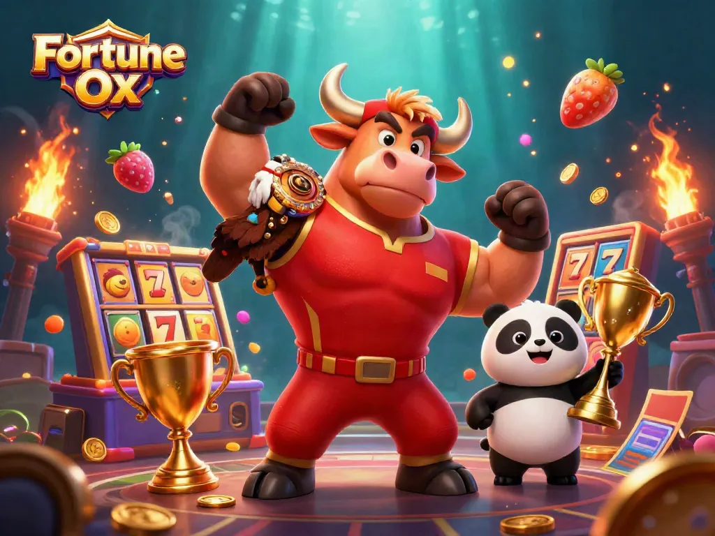 ฟอร์จูนอ็อกซ์ชนะในเกมสล็อต พร้อมโชคดีจากสัญลักษณ์ทองคำ