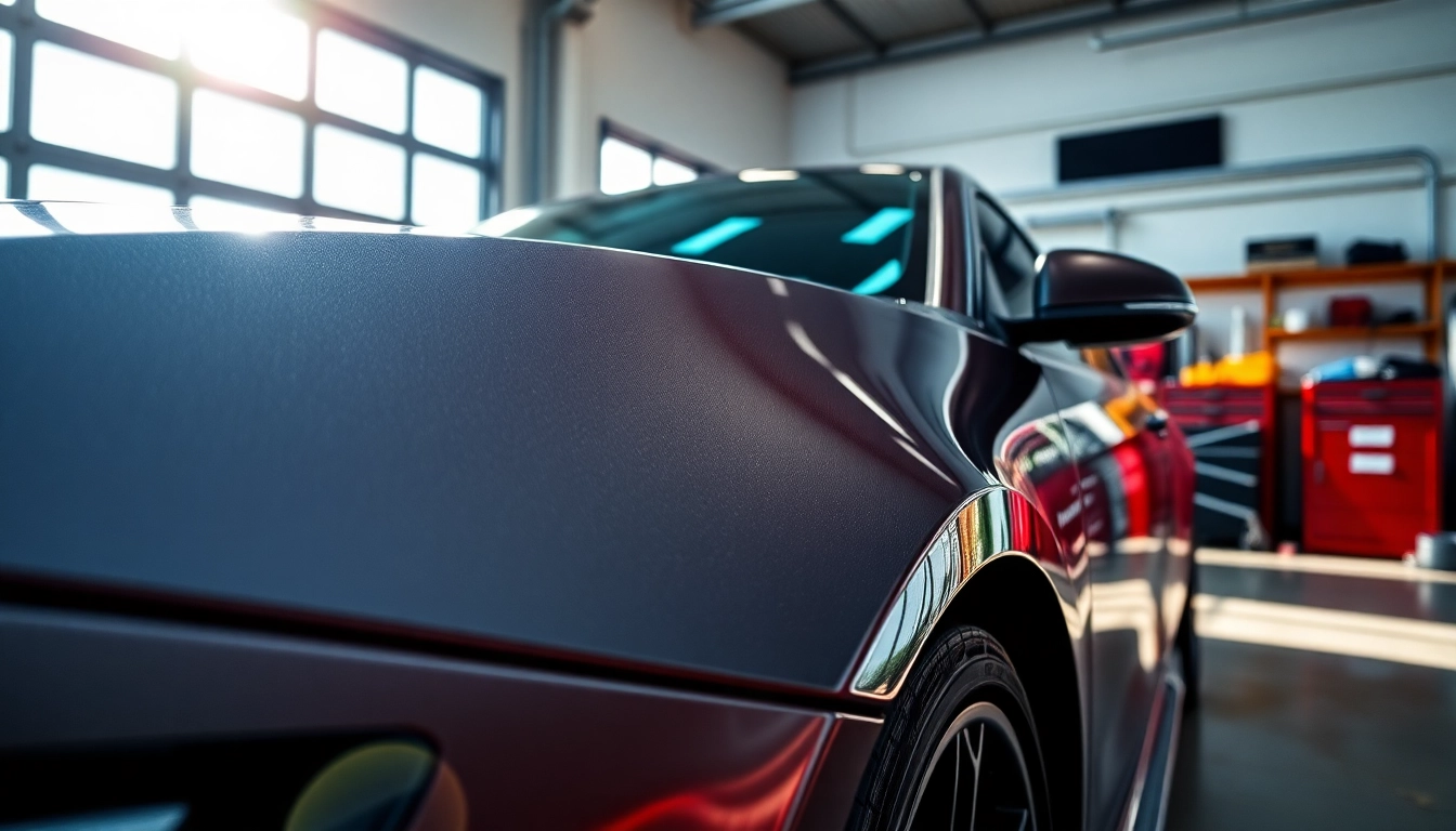 PPF Chattanooga protecting a sleek vehicle with a stunning gloss finish.