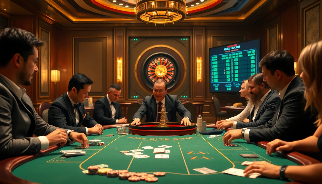 Engaging in high-stakes gambling at the kèo nhà cái table, showcasing excitement and strategy.