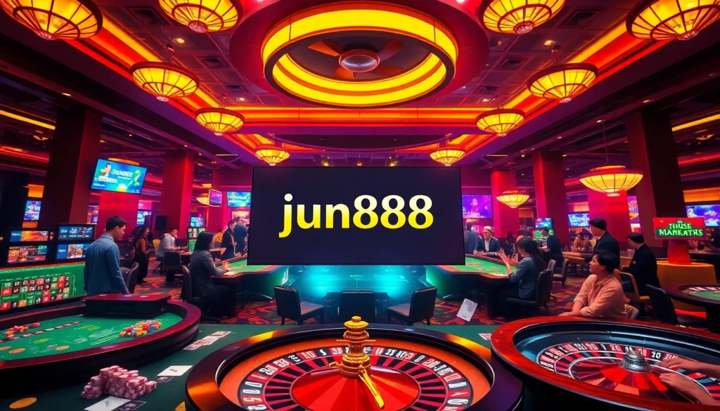 Experience the excitement of jun888 with vibrant casino games and thrilling action.