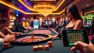 Experience thrilling moments at MM88 casino with high-stakes games and luxurious settings.