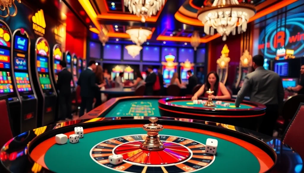 Experience the thrill of kuwin with exciting casino games and vibrant betting activity.