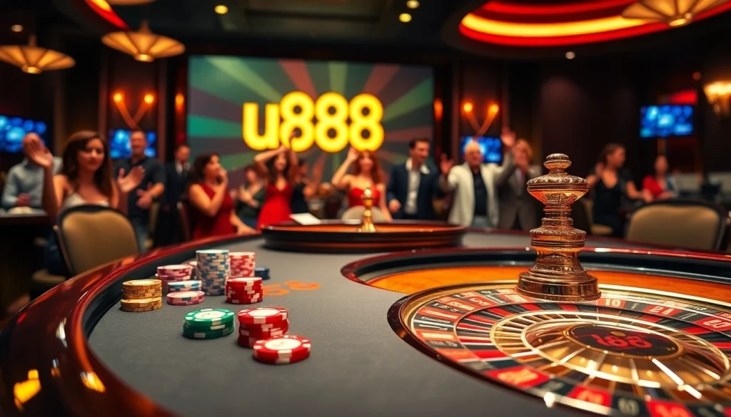 Experience the thrill of u888 with vibrant poker action and high-stakes gameplay.