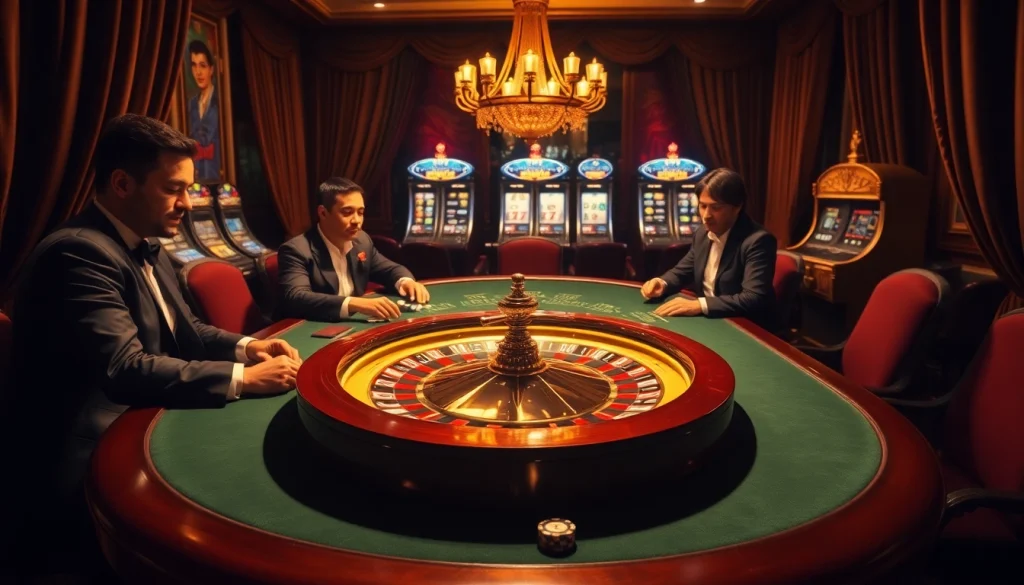 Experience thrilling gaming moments at https://sx88.site/ with a luxurious poker table scene.