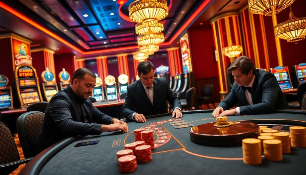 Experience high-stakes action at BL555's vibrant casino with thrilling poker gameplay.