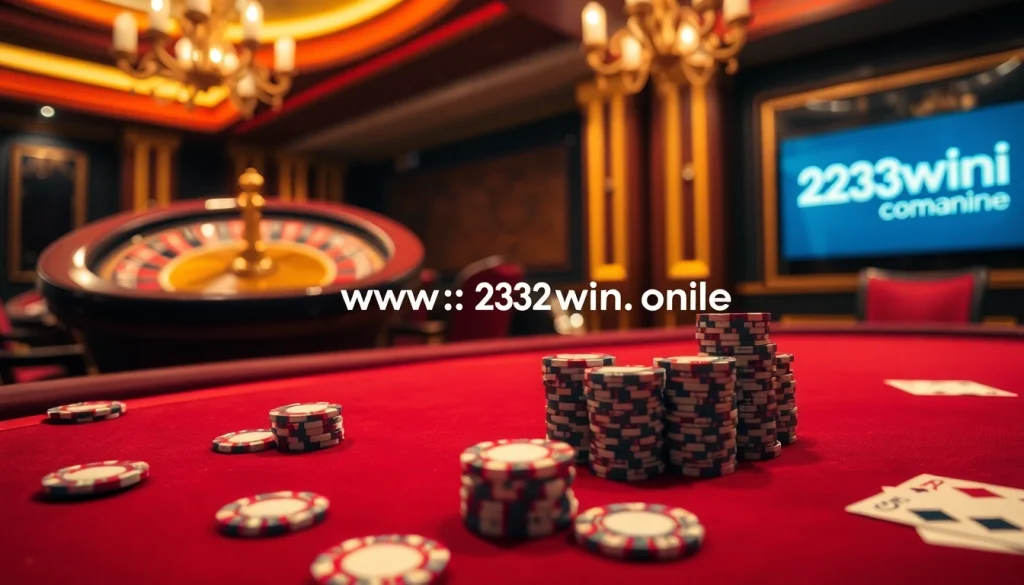 Engage in thrilling gameplay at https://23wini.online with high-stakes poker and roulette excitement.