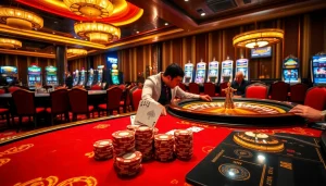 Experience the thrill at NOHU90 with high-stakes poker and dynamic slot machines.