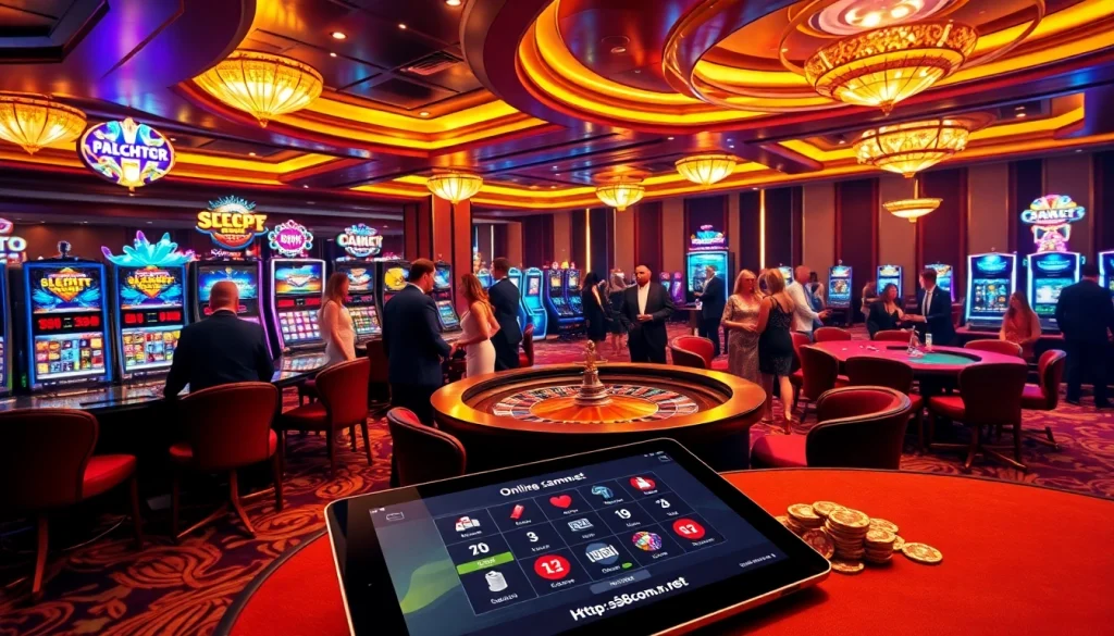 Experience thrilling gaming at https://s8com.net with vibrant casino tables and engaging slot machines.