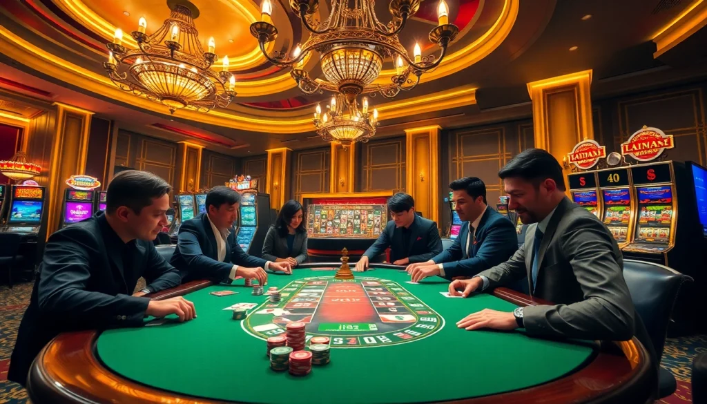 Experience the excitement of J88 casino games with vibrant poker chips and elegant ambiance.