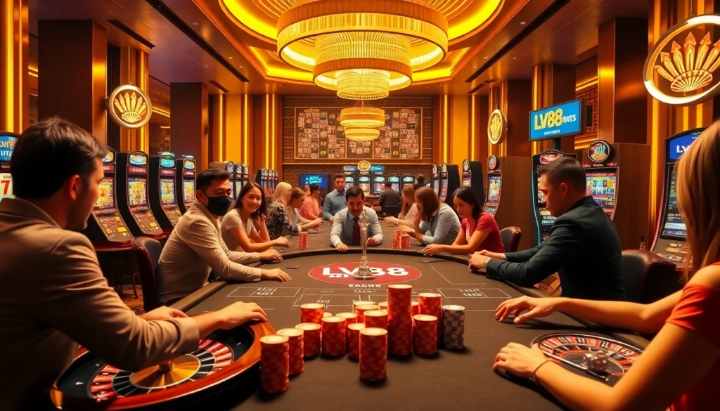 Experience high-stakes gaming at LV88, where exciting casino games and thrilling odds await.