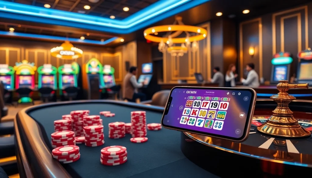 Experience thrilling gambling at https://okwin.blog/ with vibrant casino games and mobile app excitement.