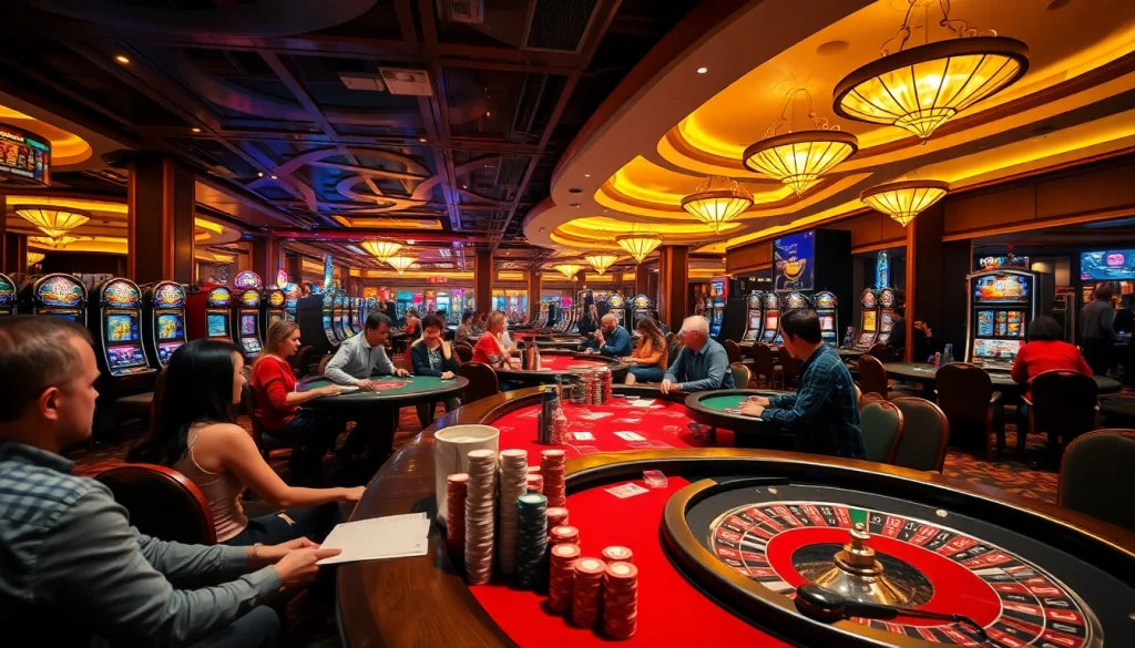 Experience thrilling casino action at https://go88vn.id/ with engaging games, vibrant colors, and eager players.