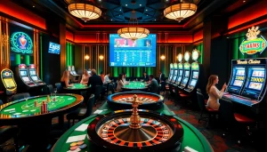 Experience the thrill of https://www.eejl33.com/ with vibrant casino tables, exciting slot machines, and betting slips.