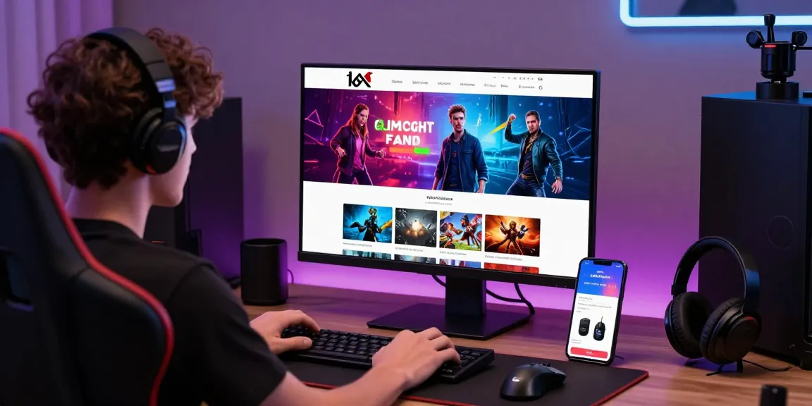Raja Game login interface showcased on a desktop screen with vibrant gaming options.